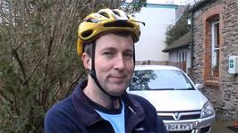 Michael at Lynton Youth Hostel